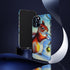 A Squirrel Decorates the Forest for Christmas - Impact Resistant Phone Case